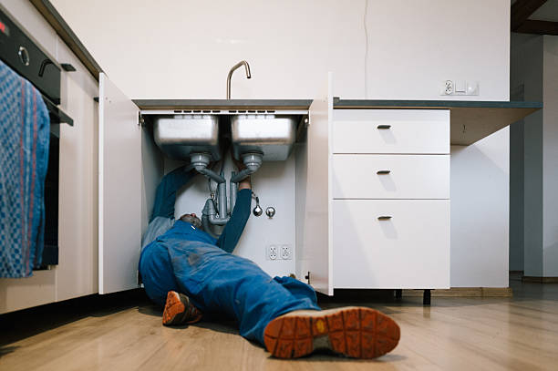 Professional Drain Cleaning technician working in Kings Mountain, NC